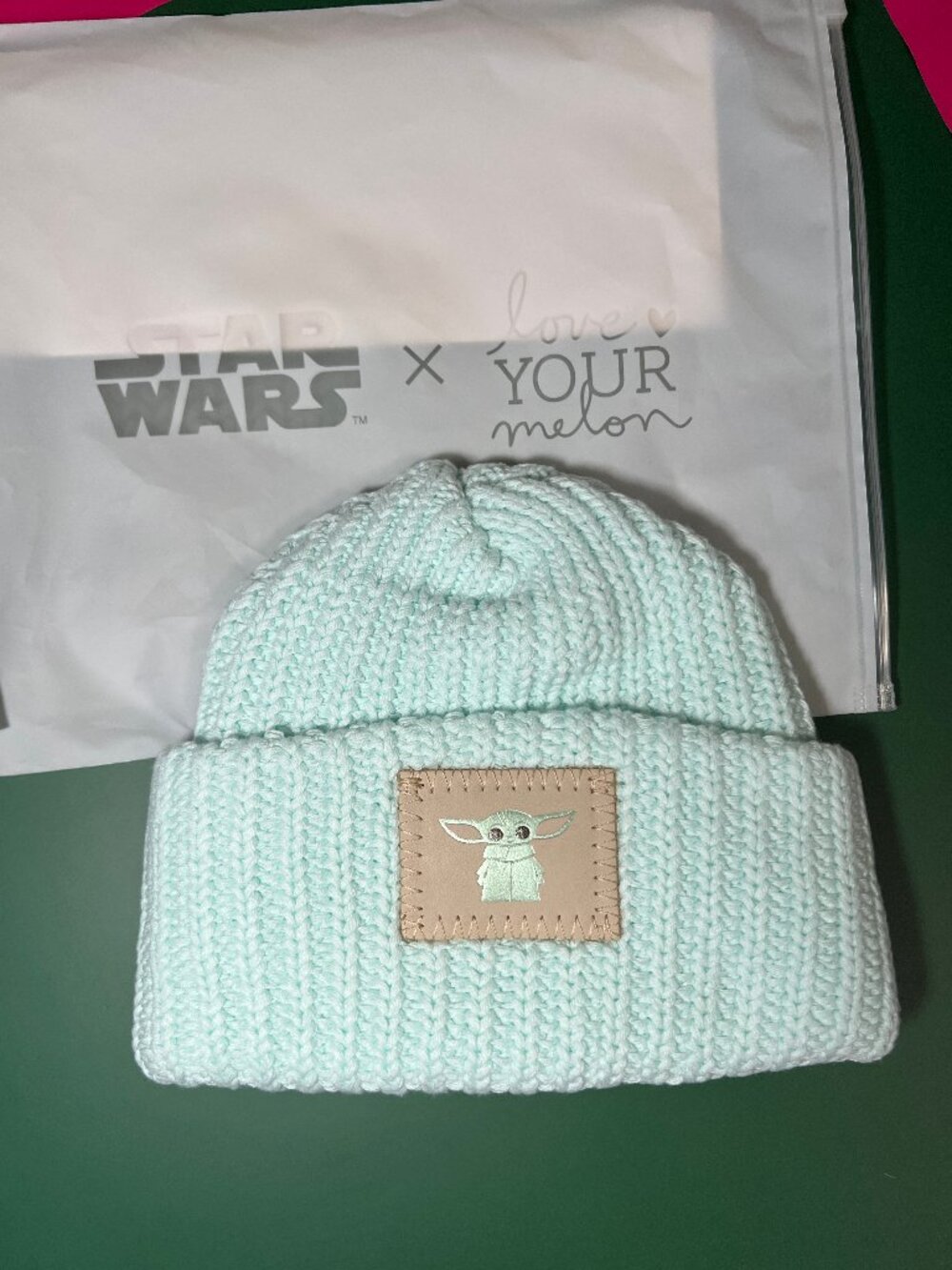 NWT Disney Stars Wars Grogu The Child Beanie by Love Your Melon - Adult Size